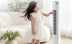 Chiếc quạt tháp “hiểu” nhiệt độ phòng: Khi làm mát trong nhà không chỉ là thổi gió thật mạnh
