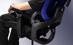 HyperWork ra mắt ghế công thái học Flow: Tựa lưng kép, ngả sâu tới 150 độ
