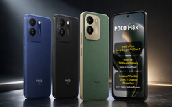 Ra mắt Poco M8x 5G giá rẻ: Chip Snapdragon 4 Gen 5, pin 7.900mAh, sạc ngược 22,5W
