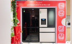 Cận cảnh tủ lạnh LG French Door Fit & Max tại Việt Nam: Tối ưu không gian bếp, dung tích 550 lít, giá 59,99 triệu đồng