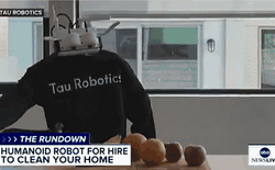 Robot hình người chính thức đi làm giúp việc ở Mỹ, giá thuê gần 800.000 VNĐ/giờ