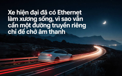 Xe hiện đại đã có Ethernet làm xương sống, vì sao vẫn cần một đường truyền riêng chỉ để chở âm thanh