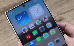 Xiaomi 18 Fold cũng có hiệu ứng gập mở như iPhone Duo, nhưng nó lạ lắm