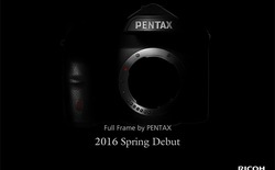 Pentax tiết lộ máy ảnh DSLR cảm biến Full Frame đầu tiên của mình