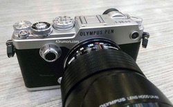 Lộ ảnh thực tế máy ảnh Olympus PEN-F với thiết kế hoài cổ