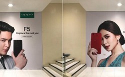 "Bậc thầy selfie" Oppo F5 xuất hiện trên một tờ quảng cáo tại Philippines