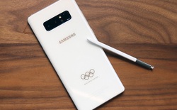 Trên tay bản Galaxy Note8 dành riêng cho thế vận hội Olympic Pyeongchang 2018: Trắng và đẹp như tuyết