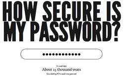 Mất bao lâu để tin tặc tìm ra password của bạn?