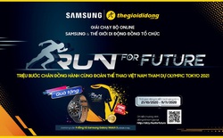 Tham gia giải chạy bộ online Run For Future cổ vũ Olympic Việt Nam cùng Thế Giới Di Động