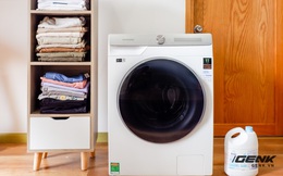 Trải nghiệm thực tế máy giặt Samsung AI: Kết nối trực tiếp với điện thoại, đo được khối lượng độ bẩn quần áo, giá bán 14 triệu đồng
