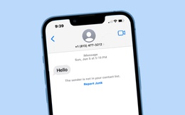 iOS 16 cho phép người dùng báo cáo tin nhắn rác tới nhà mạng