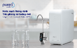 Unilever Pureit công bố Pureit Delica UR5840 - Máy lọc âm tủ bếp với vòi điện tử UV diệt khuẩn