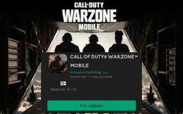 Call of Duty Warzone phiên bản di động cho phép đăng ký trước trên Google Play