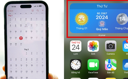 Dân mạng bày cách cài lịch Âm với thao tác đơn giản trên iPhone, liệu có chính xác?