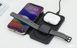 Phụ kiện không dây 3 trong 1 cho người dùng "hệ Táo": Sạc được cùng lúc cả iPhone, AirPods và Apple Watch, thiết kế gấp cực gọn, giá dưới 1 triệu đồng