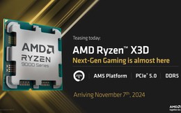 Ryzen 9000 ra mắt không như kì vọng, AMD lập tức chốt lịch lên kệ dòng chip chuyên gaming để 'gỡ gạc'