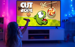 Người dùng TV LG đã có thể chơi Cut The Rope bằng điều khiển thông minh Magic Remote