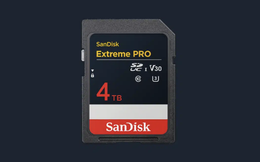 SanDisk "nhá hàng" thẻ nhớ SD dung lượng 4TB lớn nhất thế giới, giá cũng sẽ cực khủng?