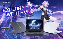 Colorful giới thiệu dòng laptop chơi game EVOL G Series mới: Hiệu năng tốt nhờ Core i7-13620HX & RTX 4060, thiết kế lấy cảm hứng từ không gian vũ trụ