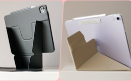 Trên tay ốp UNIQ cho iPad Pro và Air 2024: Không biết ốp lưng hay dụng cụ tập gấp origami!