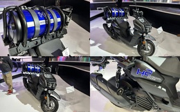 Yamaha bất ngờ trình làng mẫu xe máy chạy bằng hydro, dự án hợp tác giữa Yamaha và Toyota!