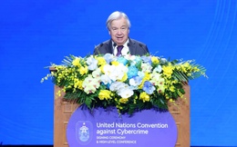Tổng thư ký Liên Hợp Quốc Antonio Guterres tại Lễ ký Công ước Hà Nội: “Không ai an toàn cho đến khi tất cả đều an toàn”