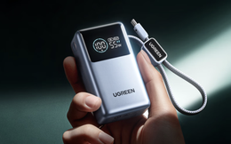 Ugreen ra mắt pin dự phòng 10.000mAh siêu nhỏ gọn nhưng 55W, sạc 3 máy cùng lúc, giá hơn 700.000đ