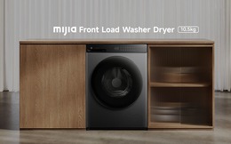 Xiaomi mở bán máy giặt sấy Mijia 10.5kg: Lồng giặt siêu lớn, giặt hơi nước diệt khuẩn, điều khiển qua app, giá 11,5 triệu đồng