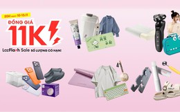 # Flash sale 11.11 trên Lazada: Deal đồng giá 11K phủ khắp công nghệ, thời trang, gia dụng