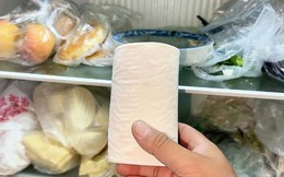 Tại sao nên giữ một cuộn giấy ăn trong tủ lạnh?