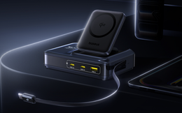 Baseus ra mắt bộ sạc đa năng công suất lên tới 245W: tích hợp dây rút, sạc không dây Qi2, sạc được cả MacBook Pro 16 inch