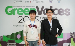 Góc nhìn thẳng của dân kỹ thuật tại Green Voices: "Sinh viên cũng quan tâm đến tài sản lớn"