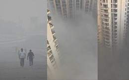 Ô nhiễm kinh hoàng giữa thủ đô châu Âu: Đường sá không thể đi lại, các chuyến bay bị hủy, mờ mịt đến không nhìn thấy người bên cạnh