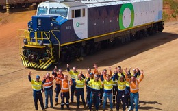 "Quái vật" pin di động lớn nhất thế giới cập bến Úc: Cuộc cách mạng xanh trên đường ray ngành khai khoáng