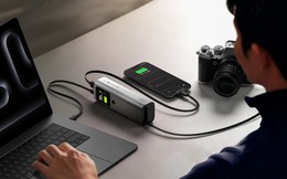 Sharge ra mắt pin sạc 20.000mAh 165W có dây USB-C rút và màn hình hiển thị thông minh