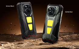 Ra mắt điện thoại siêu bền pin 20.500mAh, tích hợp laser, đèn pin 1200 lumens, giá sale 16 triệu