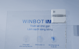 Ra mắt robot lau kính Ecovacs Winbot Mini: Hút dính 7500Pa, phun sương siêu âm, nhận diện vật cản, giá sale từ 7.65 triệu