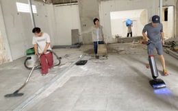 Admin Tinh Tế đem máy lau hút khô ướt ra công trường đấu với máy chuyên dụng: "Kèo" nào thắng?