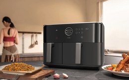 Xiaomi ra mắt nồi chiên không dầu hai ngăn: Chế biến cùng lúc hai món, sẽ bán ở thị trường quốc tế