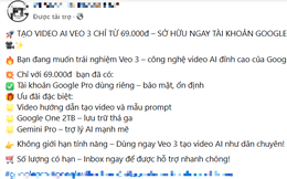 Mua tài khoản tạo video AI Veo3, Midjourney giá rẻ, cẩn thận rủi ro