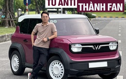 Từ ‘anti xe điện’ đến chốt VinFast VF 3 cho vợ sau khi đi VinBus, chủ xe chia sẻ: ‘Không nghĩ dùng thực tế hay vậy’