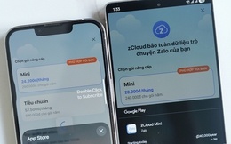 Zalo thu phí zCloud trên iPhone đắt hơn Android, người dùng hỏi tại sao vậy?