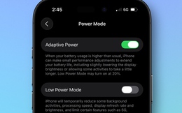 iOS 26 có tính năng tiết kiệm pin bằng AI