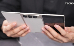 Tecno giới thiệu smartphone gập 3 mỏng hơn cả Z Fold7, màn hình lớn 9.94 inch nhưng pin chỉ 5000mAh