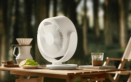 Quạt bàn mini mới của Xiaomi dáng đẹp, 100 cấp gió, điều khiển giọng nói, ở Việt Nam giá rẻ bằng 1 nửa Châu Âu