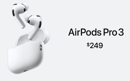 Apple AirPods Pro 3 ra mắt: Tai nghe có cảm biến đo nhịp tim, dịch trực tiếp và chống ồn "đỉnh nhất thế giới", giá gần 6,6 triệu đồng