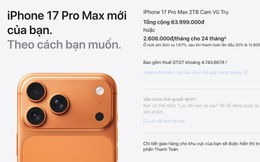 iPhone 17 Pro Max "full option" chạm ngưỡng 64 triệu đồng, đặt trước 12/9, Việt Nam mở bán cùng Mỹ