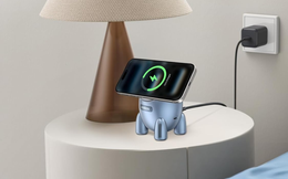 UGREEN bán sạc không dây Magsafe hình tên lửa, hỗ trợ Qi2.2, công suất tối đa 25W, sạc cùng lúc iPhone và AirPods