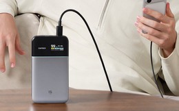 Cuktech 15 Air siêu mỏng nhẹ: Pin silicon carbon 15.000mAh, công suất 65W, 3 cổng ra, giá ở Việt Nam bằng 1 nửa tại Mỹ