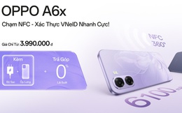 Lý do OPPO A6x đáng mua đầu năm: NFC, pin lớn 6100mAh, giá chỉ từ 3,99 triệu
